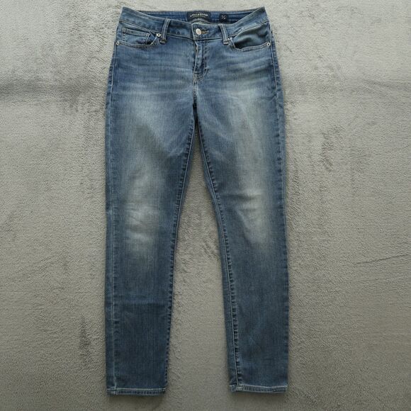 Lucky Brand Jeans Women's Size 6/28 Blue Low-Rise Lolita Skinny Denim 28" Inseam - Picture 1 of 16